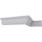 Ekena Millwork 5 5/8"H x 4 5/8"P x 8"F x 94 1/2"L Marseille Crown Moulding MLD06X05X08MA - alternate 6